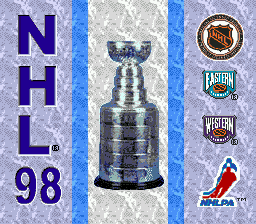 Заставка игры NHL 98